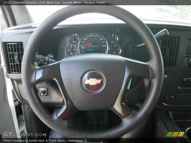 Summit White / Medium Pewter 2010 Chevrolet Express 1500 Work Van