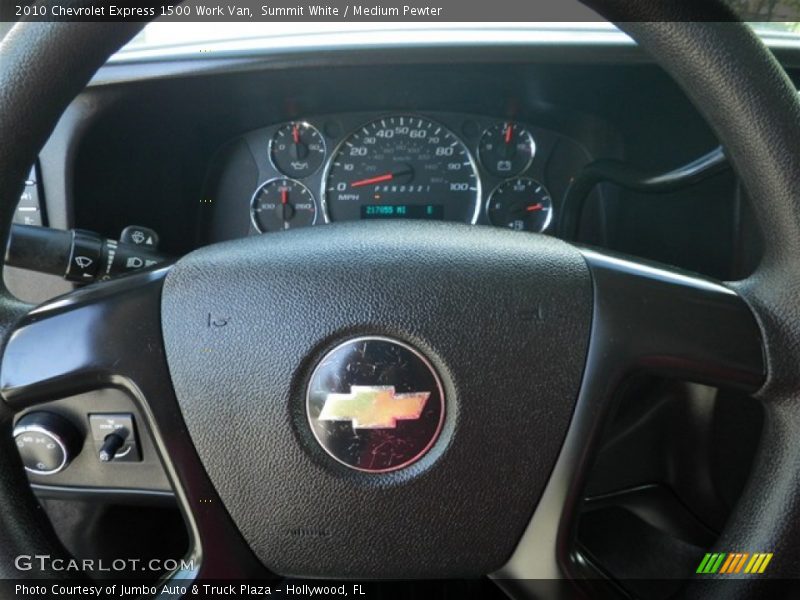 Summit White / Medium Pewter 2010 Chevrolet Express 1500 Work Van