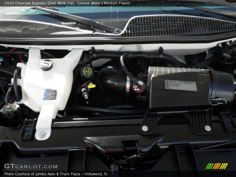 Summit White / Medium Pewter 2010 Chevrolet Express 1500 Work Van