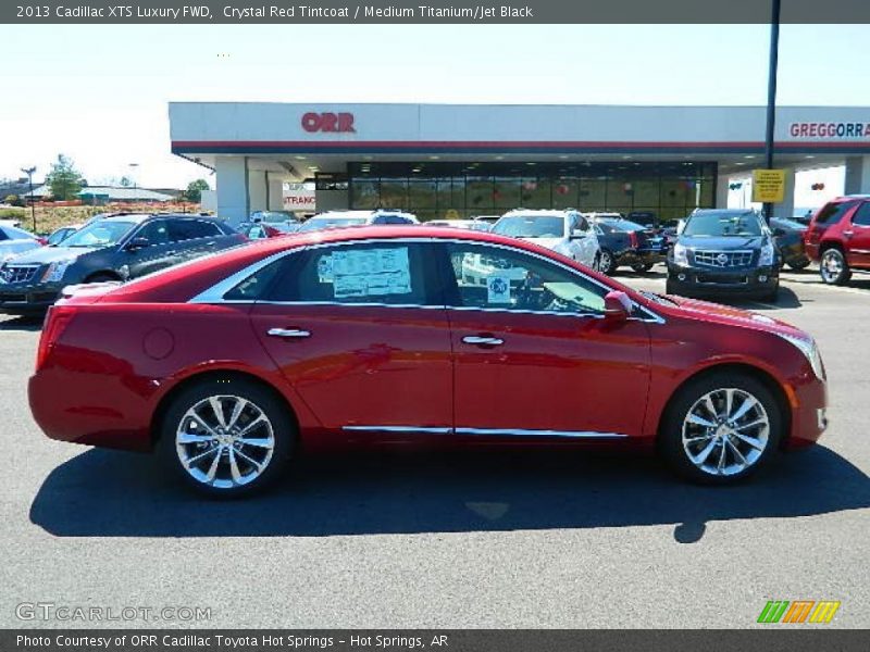 Crystal Red Tintcoat / Medium Titanium/Jet Black 2013 Cadillac XTS Luxury FWD