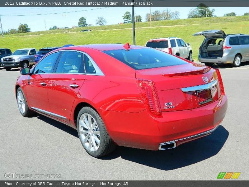 Crystal Red Tintcoat / Medium Titanium/Jet Black 2013 Cadillac XTS Luxury FWD