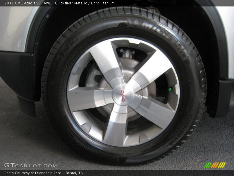 Quicksilver Metallic / Light Titanium 2011 GMC Acadia SLT AWD