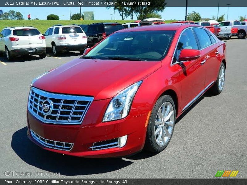 Crystal Red Tintcoat / Medium Titanium/Jet Black 2013 Cadillac XTS Luxury FWD