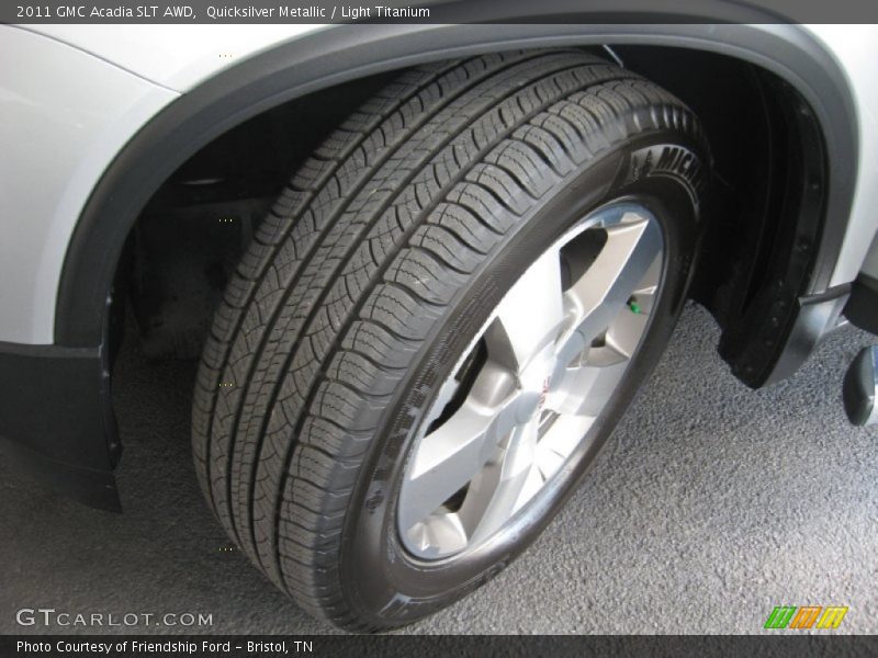 Quicksilver Metallic / Light Titanium 2011 GMC Acadia SLT AWD