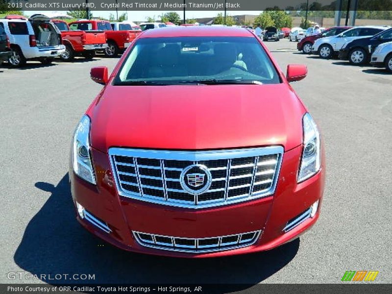 Crystal Red Tintcoat / Medium Titanium/Jet Black 2013 Cadillac XTS Luxury FWD