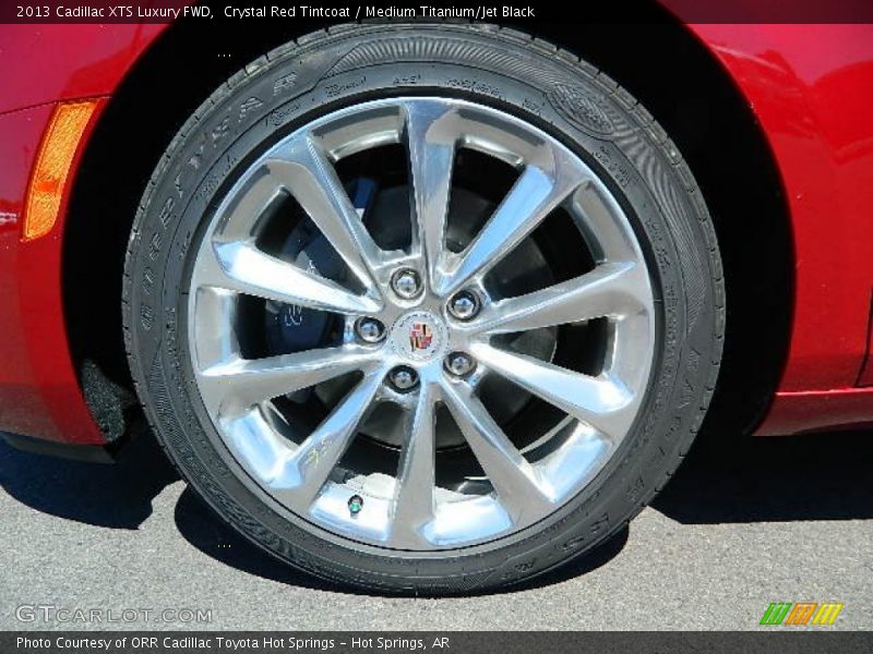 Crystal Red Tintcoat / Medium Titanium/Jet Black 2013 Cadillac XTS Luxury FWD