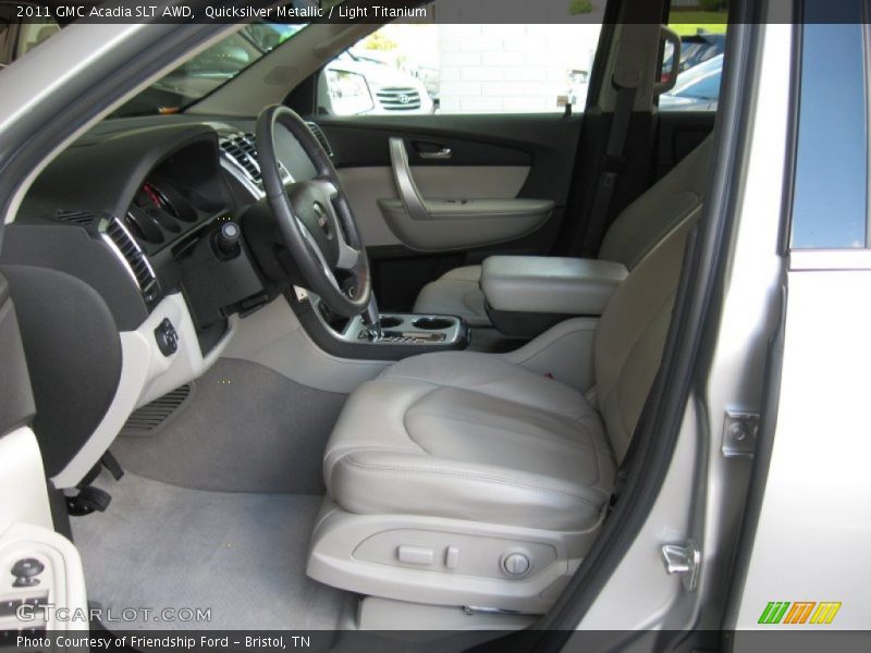Quicksilver Metallic / Light Titanium 2011 GMC Acadia SLT AWD