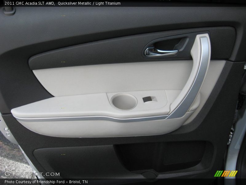Quicksilver Metallic / Light Titanium 2011 GMC Acadia SLT AWD