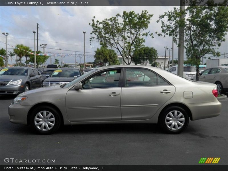 Desert Sand Mica / Taupe 2005 Toyota Camry LE