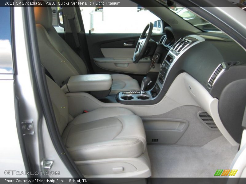 Quicksilver Metallic / Light Titanium 2011 GMC Acadia SLT AWD