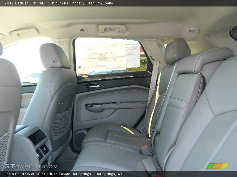 Platinum Ice Tricoat / Titanium/Ebony 2012 Cadillac SRX FWD