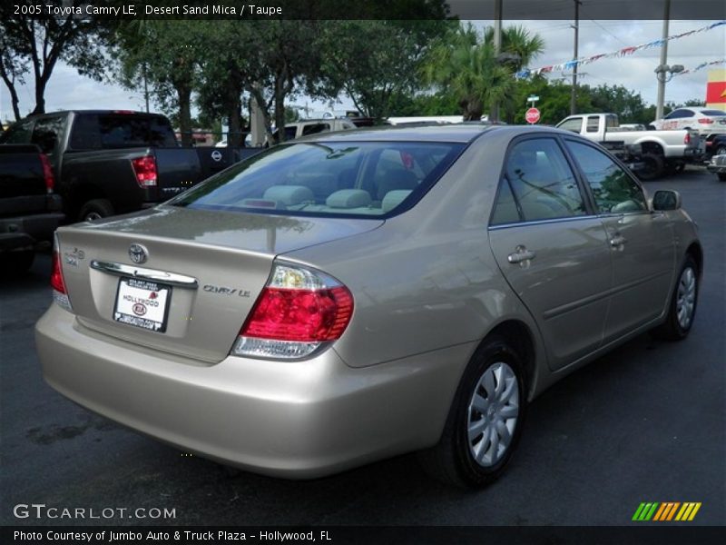 Desert Sand Mica / Taupe 2005 Toyota Camry LE