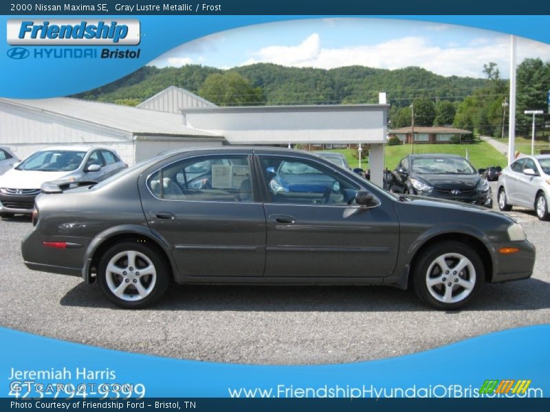 Gray Lustre Metallic / Frost 2000 Nissan Maxima SE