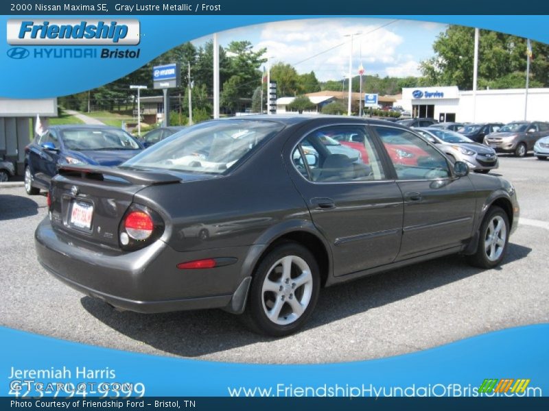 Gray Lustre Metallic / Frost 2000 Nissan Maxima SE