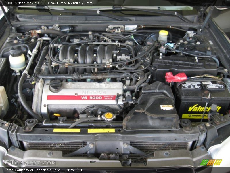 Gray Lustre Metallic / Frost 2000 Nissan Maxima SE