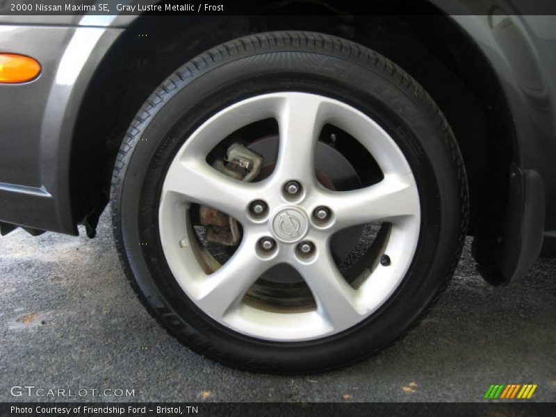Gray Lustre Metallic / Frost 2000 Nissan Maxima SE
