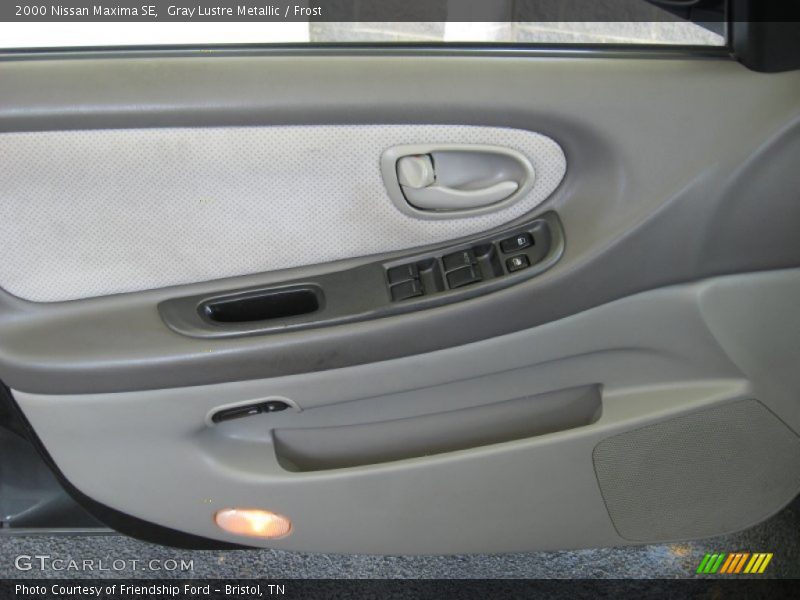 Gray Lustre Metallic / Frost 2000 Nissan Maxima SE