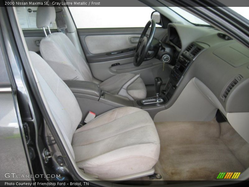 Gray Lustre Metallic / Frost 2000 Nissan Maxima SE