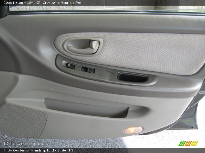 Gray Lustre Metallic / Frost 2000 Nissan Maxima SE