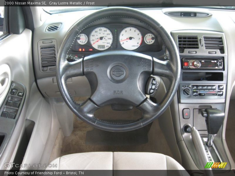 Gray Lustre Metallic / Frost 2000 Nissan Maxima SE