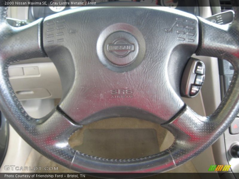 Gray Lustre Metallic / Frost 2000 Nissan Maxima SE