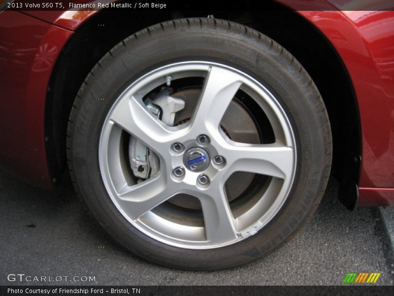 Flamenco Red Metallic / Soft Beige 2013 Volvo S60 T5