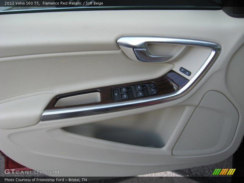 Flamenco Red Metallic / Soft Beige 2013 Volvo S60 T5
