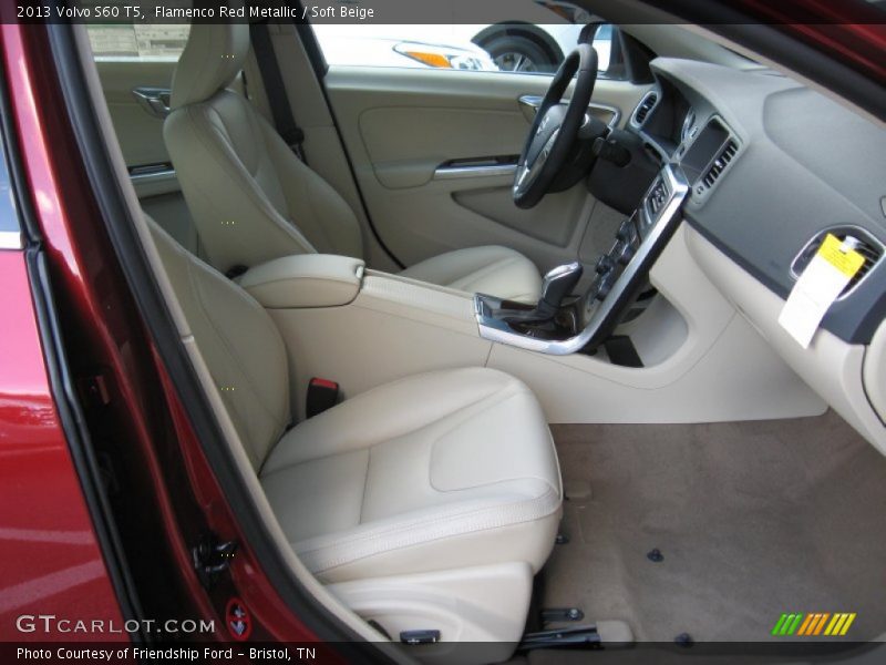 Flamenco Red Metallic / Soft Beige 2013 Volvo S60 T5