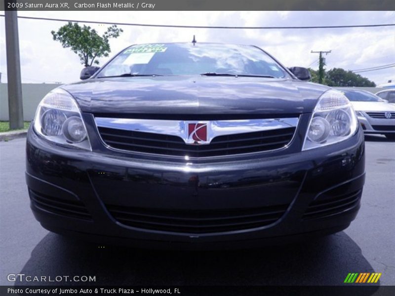 Carbon Flash Metallic / Gray 2009 Saturn Aura XR