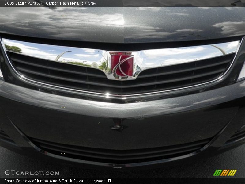 Carbon Flash Metallic / Gray 2009 Saturn Aura XR