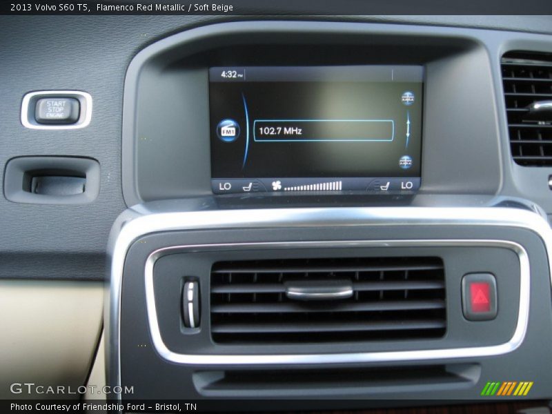 Flamenco Red Metallic / Soft Beige 2013 Volvo S60 T5