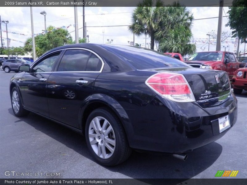 Carbon Flash Metallic / Gray 2009 Saturn Aura XR