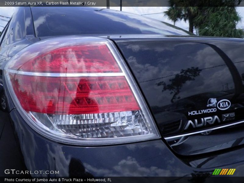 Carbon Flash Metallic / Gray 2009 Saturn Aura XR
