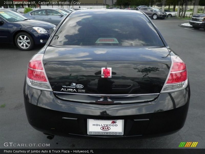 Carbon Flash Metallic / Gray 2009 Saturn Aura XR