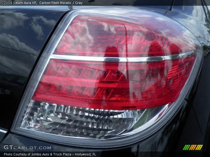 Carbon Flash Metallic / Gray 2009 Saturn Aura XR