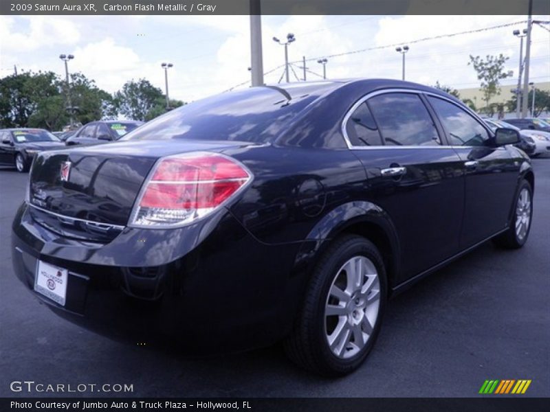 Carbon Flash Metallic / Gray 2009 Saturn Aura XR