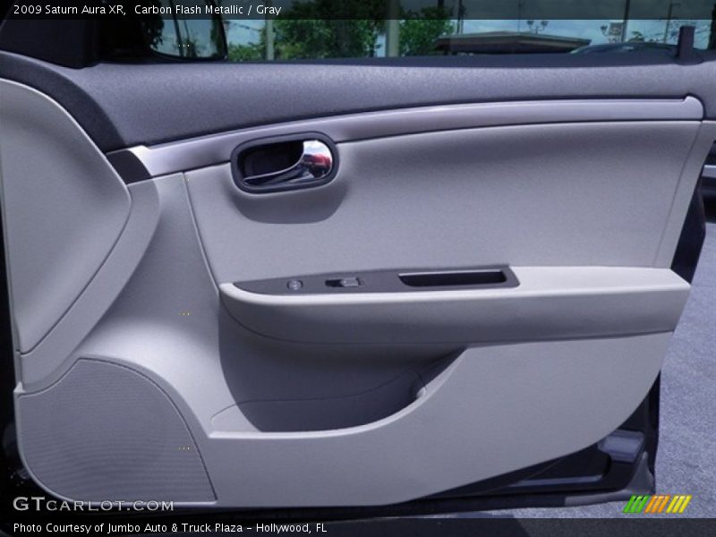 Carbon Flash Metallic / Gray 2009 Saturn Aura XR