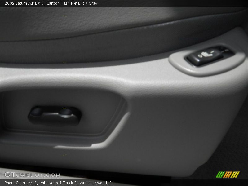 Carbon Flash Metallic / Gray 2009 Saturn Aura XR