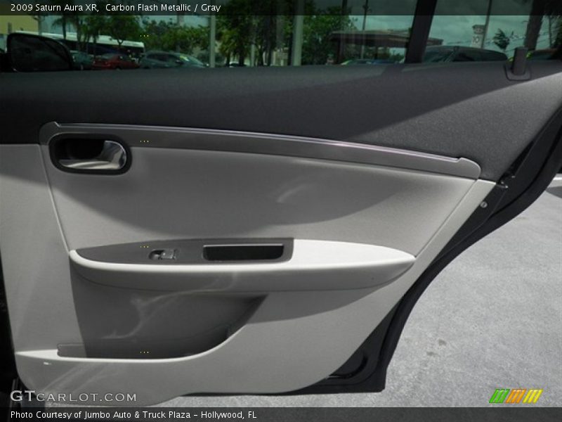Carbon Flash Metallic / Gray 2009 Saturn Aura XR