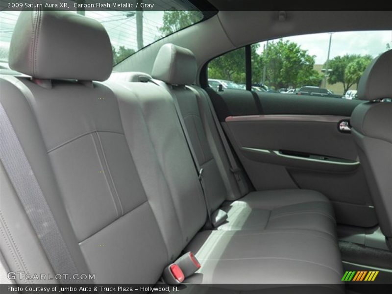Carbon Flash Metallic / Gray 2009 Saturn Aura XR