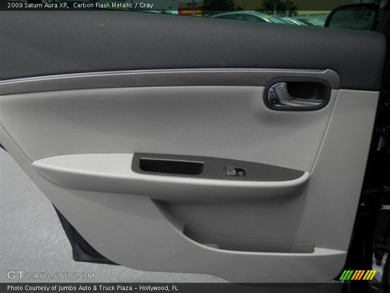 Carbon Flash Metallic / Gray 2009 Saturn Aura XR