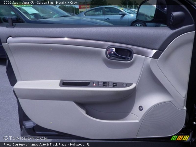Carbon Flash Metallic / Gray 2009 Saturn Aura XR