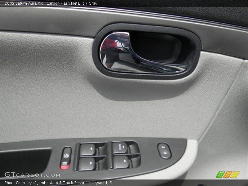 Carbon Flash Metallic / Gray 2009 Saturn Aura XR