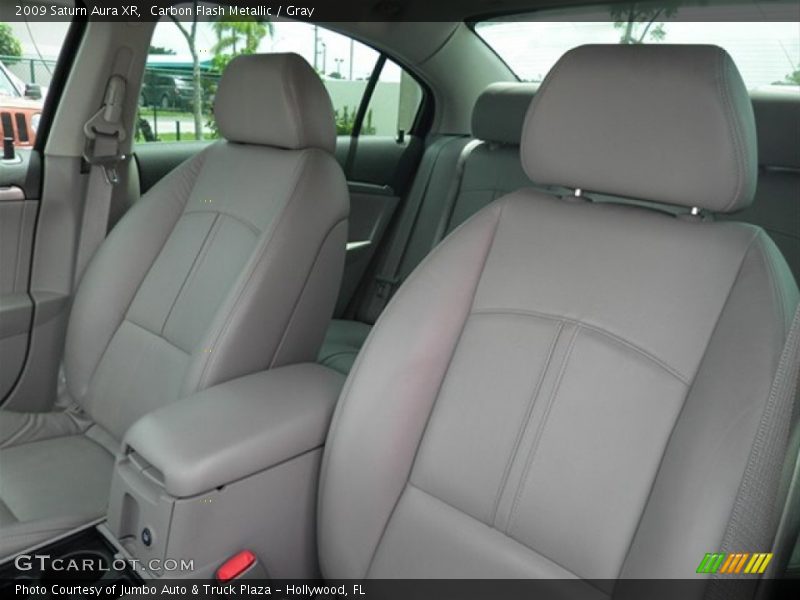 Carbon Flash Metallic / Gray 2009 Saturn Aura XR