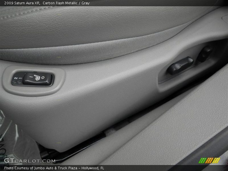 Carbon Flash Metallic / Gray 2009 Saturn Aura XR