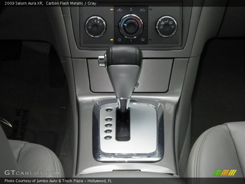 Carbon Flash Metallic / Gray 2009 Saturn Aura XR