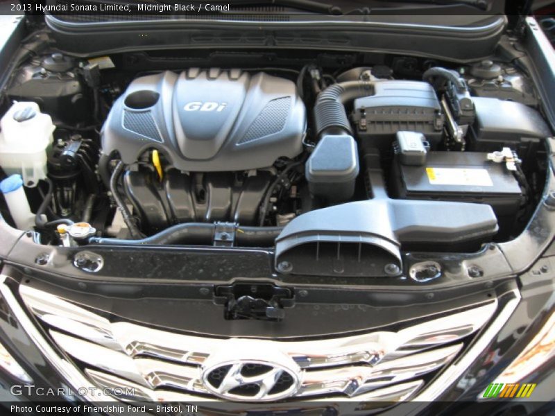 Midnight Black / Camel 2013 Hyundai Sonata Limited