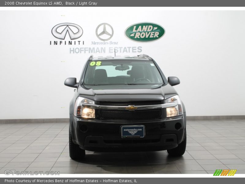 Black / Light Gray 2008 Chevrolet Equinox LS AWD