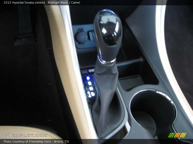Midnight Black / Camel 2013 Hyundai Sonata Limited