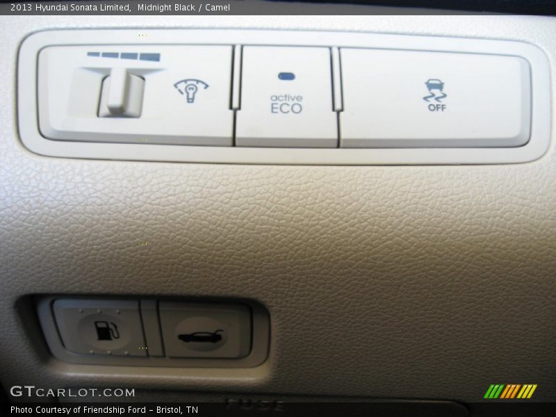 Midnight Black / Camel 2013 Hyundai Sonata Limited